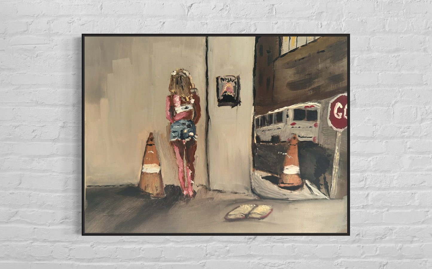 Lost Girl - Oil Painting (Original)