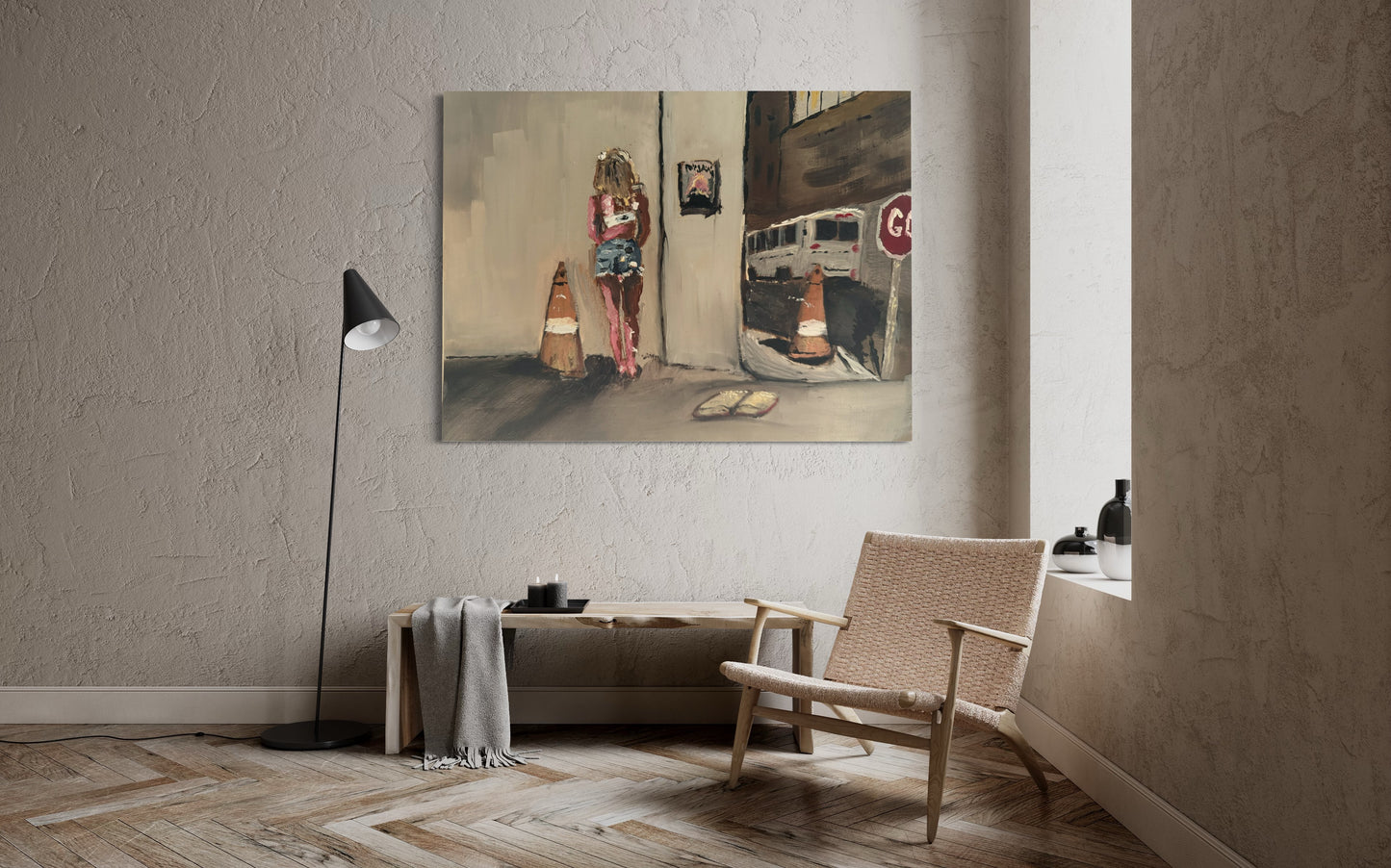 Lost Girl - Oil Painting (Original)