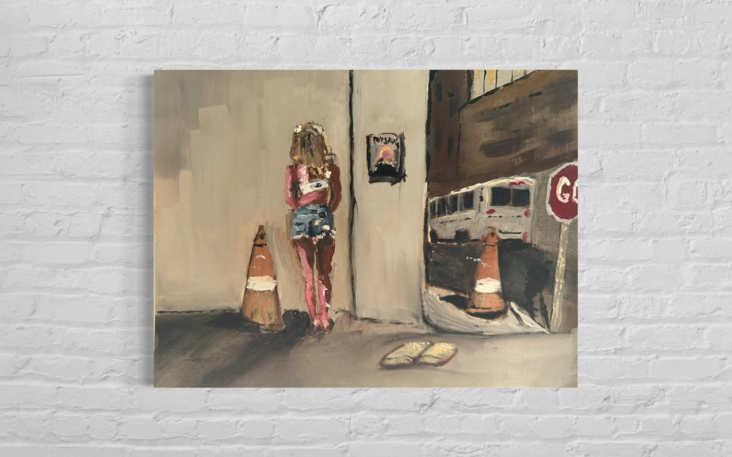 Lost Girl - Oil Painting (Original)