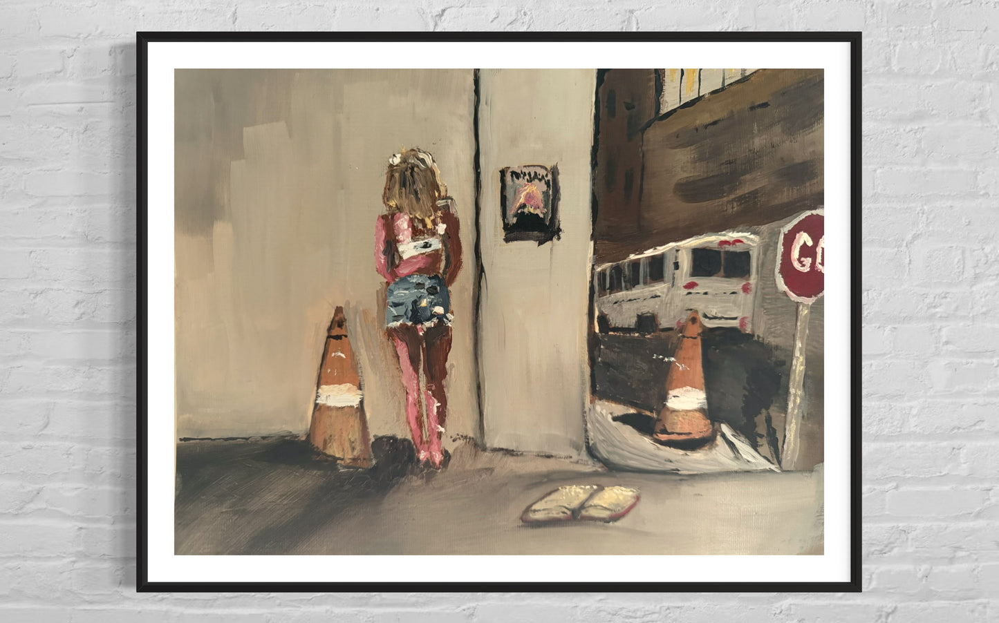 Lost Girl - Oil Painting (Original)
