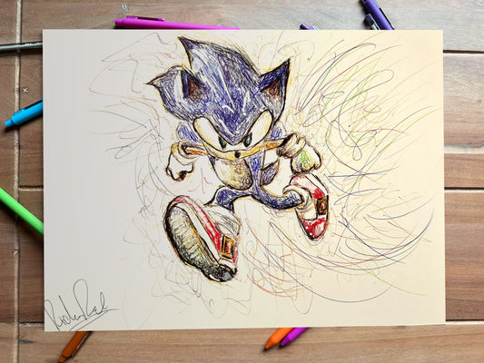 Sonic The Hedgehog - Ballpoint (Orignal)